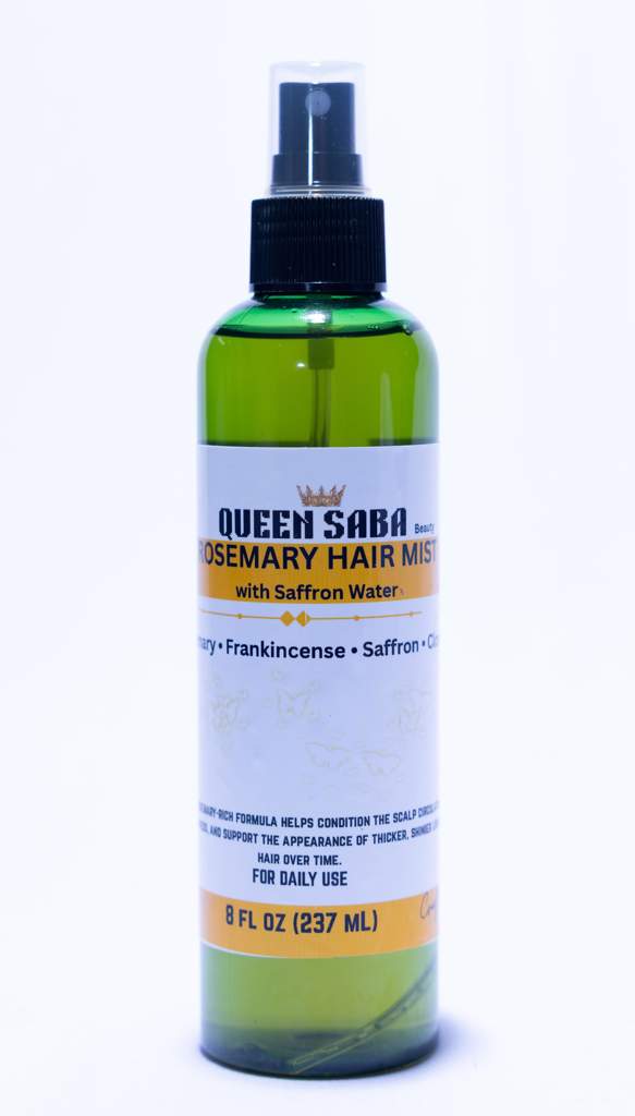 Rosemary Herbal Hair Mist Leave In Scalp & Hair Spray, 8 fl oz 